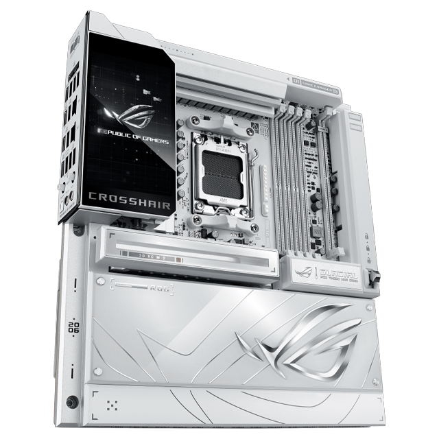 Tarjeta Madre ASUS ROG Crosshair X870E Glacial AM5 E-ATX