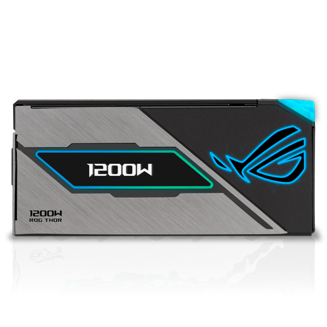 Fuente de Poder ASUS ROG Thor Platinum III 80 PLUS Platinum ATX, Modular, 24-pin ATX, 12VHPWR, 135mm, 1200W