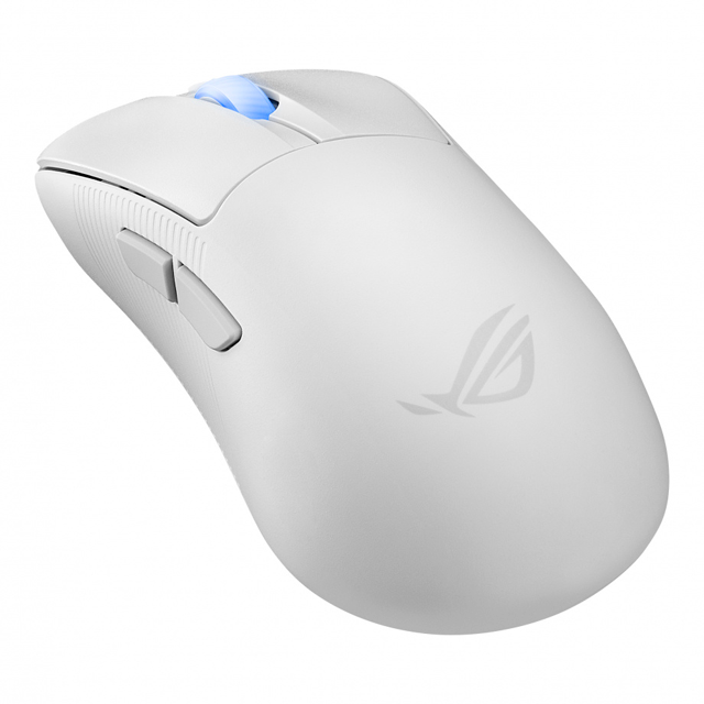 Mouse Gamer ASUS Óptico ROG Keris II Ace, Inalámbrico, RF + Bluetooth, 42.000 DPI, Blanco