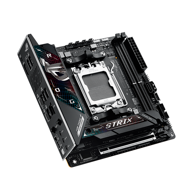 Tarjeta Madre ASUS ROG STRIX B850-I GAMING WIFI, Mini-ITX, Socket AM5, AMD B850, 96GB DDR5, HDMI/DP para AMD