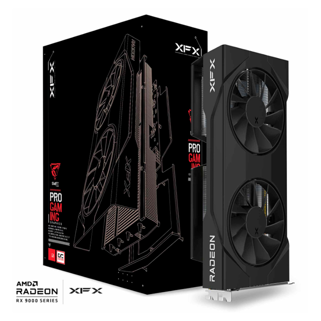 Tarjeta de Video XFX Swift AMD Radeon RX 9060 XT OC Gaming Edition, 8GB 128-bit GDDR6, PCI Express 5.0