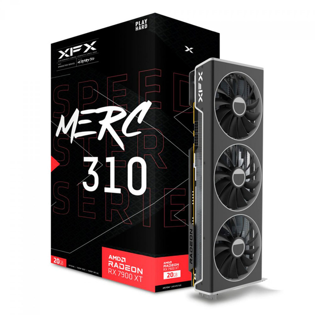 Tarjeta de Video XFX Speedster MERC 310 AMD Radeon RX 7900 XT, 20GB 320-bit GDDR6, PCI Express 4.0