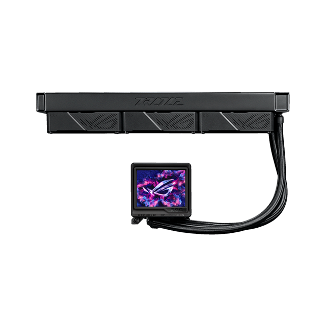 ASUS ROG Ryujin III 360 ARGB Extreme Enfriamiento Líquido para CPU, 3x 120mm, hasta 2800RPM, Negro