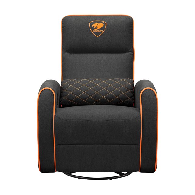 Cougar Sofá Gamer FIDOM, hasta 150Kg, Negro/Naranja