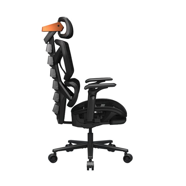 Cougar Silla Gamer Ergonómica TERMINATOR AIR, hasta 120kg, Negro