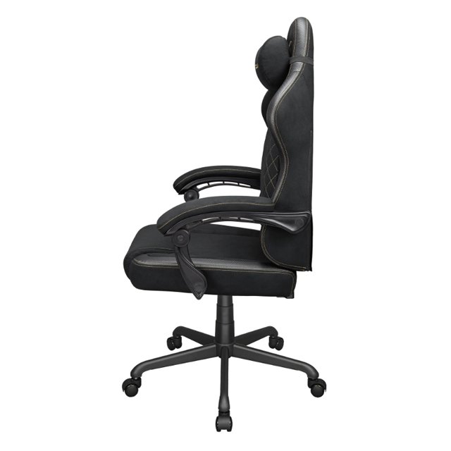 Cougar Silla Gamer Ergonómica FUSION EX GOLD F, hasta 120kg, Negro/Oro