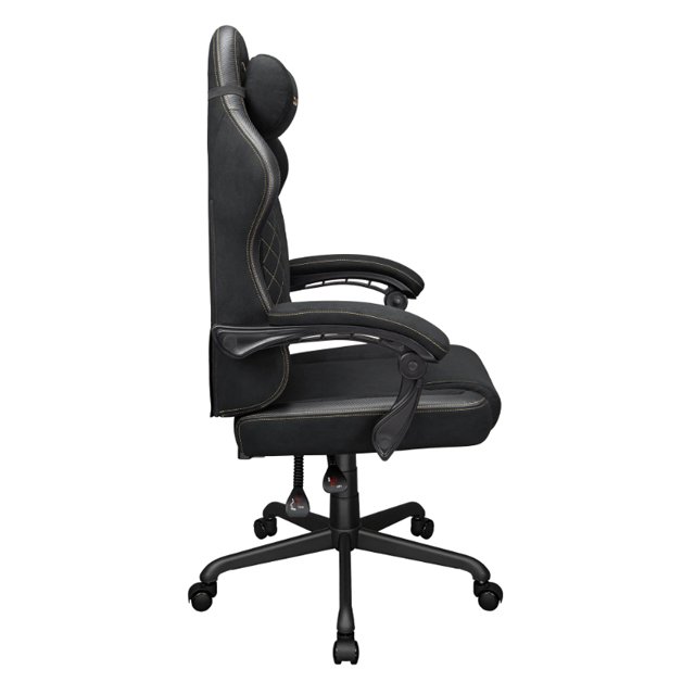 Cougar Silla Gamer Ergonómica FUSION EX GOLD F, hasta 120kg, Negro/Oro