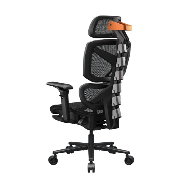 Cougar Silla Gamer Ergonómica TERMINATOR AIR, hasta 120kg, Negro