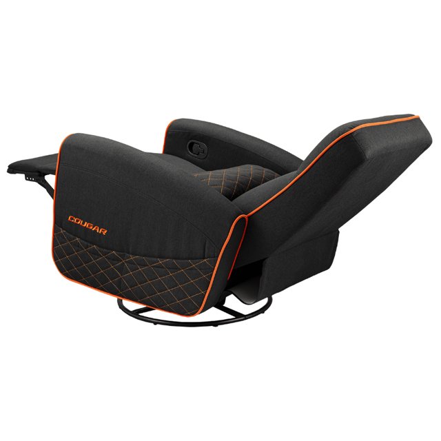 Cougar Sofá Gamer FIDOM, hasta 150Kg, Negro/Naranja