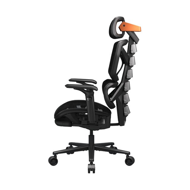 Cougar Silla Gamer Ergonómica TERMINATOR AIR, hasta 120kg, Negro