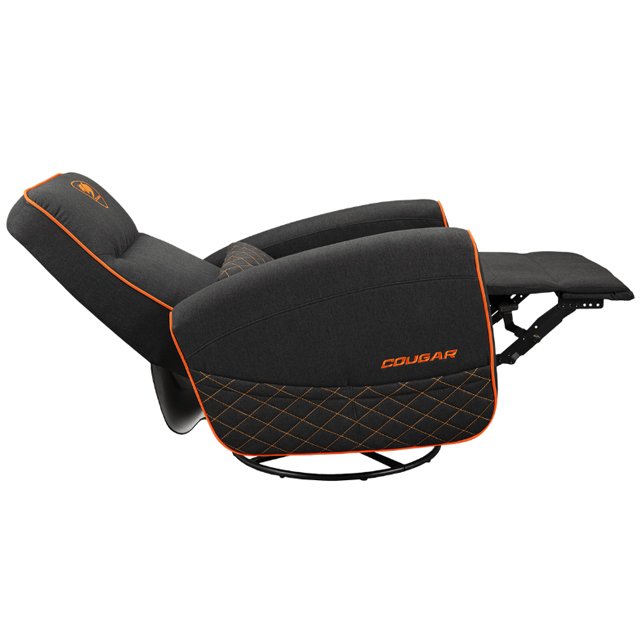 Cougar Sofá Gamer FIDOM, hasta 150Kg, Negro/Naranja