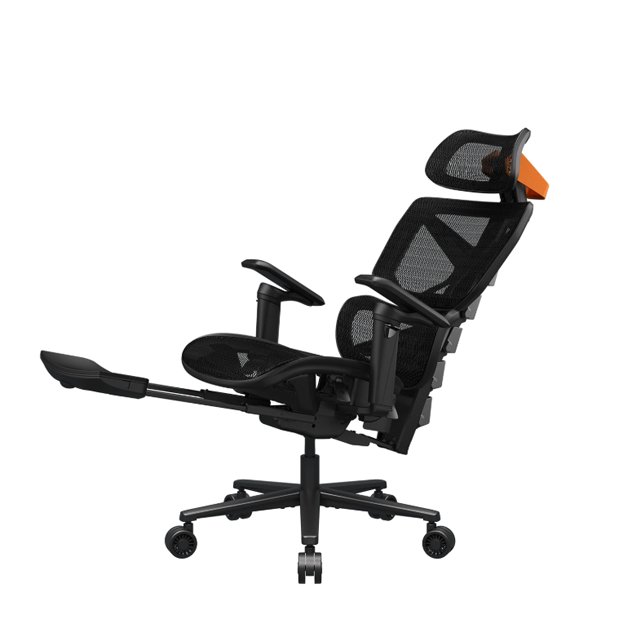Cougar Silla Gamer Ergonómica TERMINATOR AIR, hasta 120kg, Negro