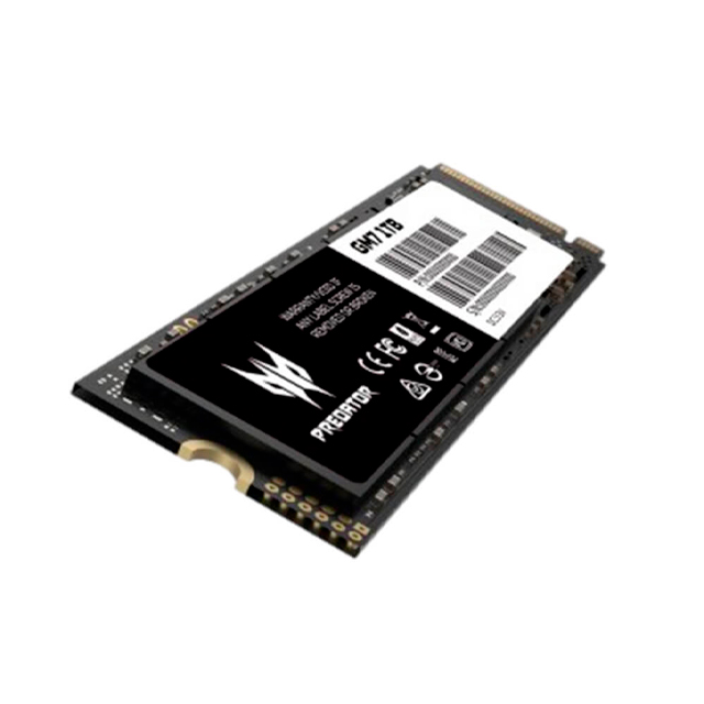 SSD Acer GM7 NVMe, 1TB, M.2, 6300 MB/s Escritura, 7200 MB/s Lectura, PCI Express 4.0