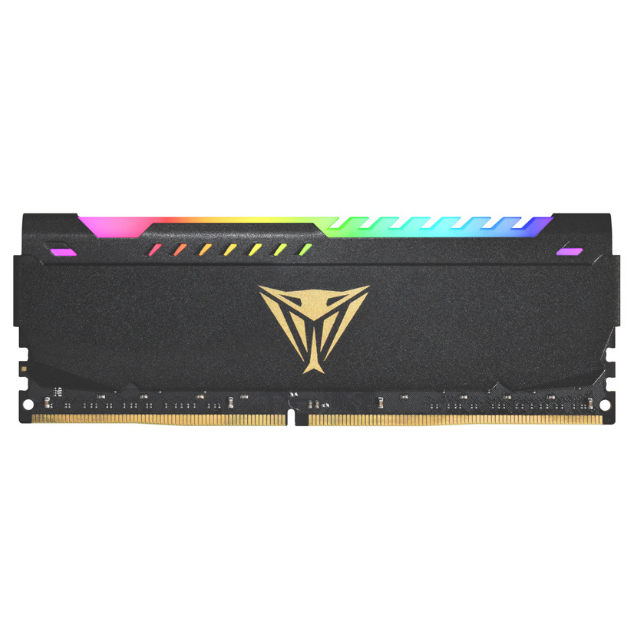 Kit Memoria RAM Patriot Viper Steel RGB DDR4 DDR4, 3200MHz, 16GB - 2 x 8GB, CL18, XMP