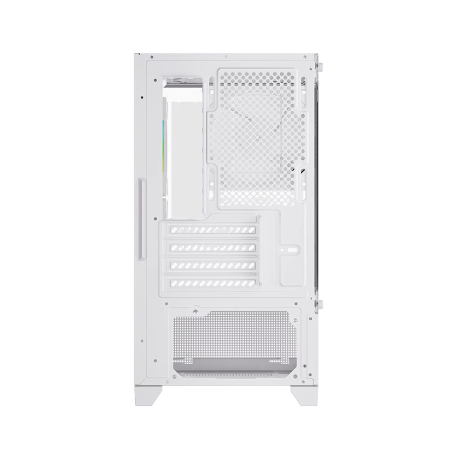 Gabinete Balam Rush Tank Perform 3200, Mini-Tower, Micro-ATX/Mini-ITX, USB 2.0/3.0, sin Fuente, 3 Ventiladores Instalados, Blanco