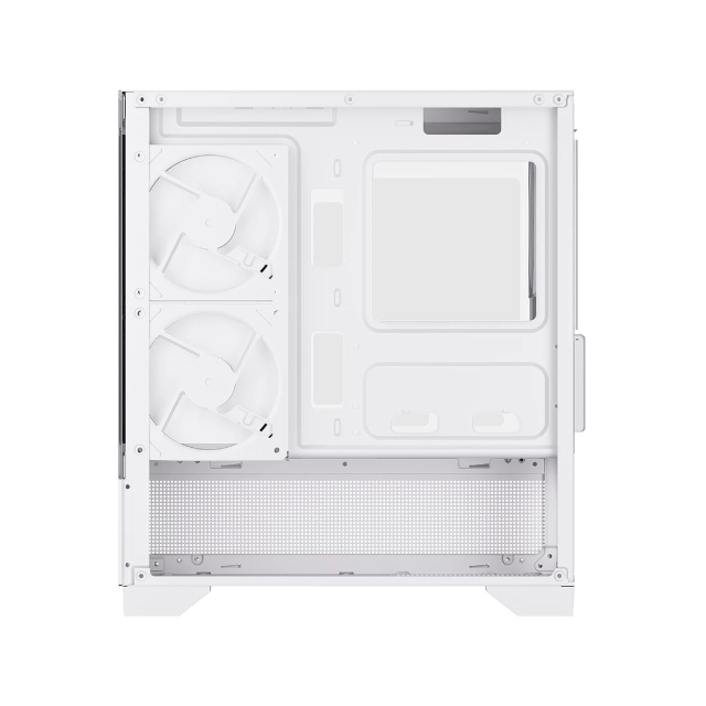Gabinete Balam Rush Tank Perform 3200, Mini-Tower, Micro-ATX/Mini-ITX, USB 2.0/3.0, sin Fuente, 3 Ventiladores Instalados, Blanco