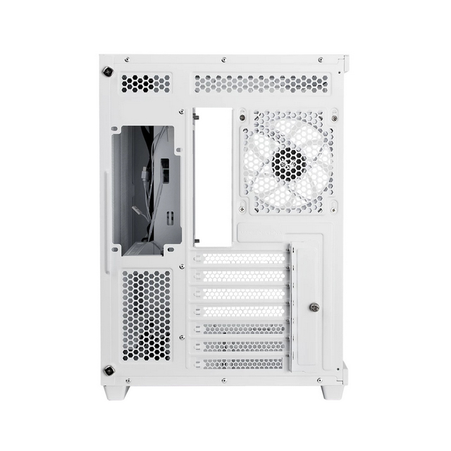 Gabinete Balam Rush Tank Super 9600 TB con Ventana RGB, Midi-Tower, ATX/Micro-ATX/ITX, USB 3.0/2.0, sin Fuente, 4 Ventiladores Instalados, Blanco
