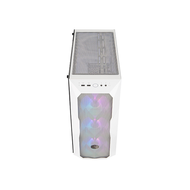Gabinete Cooler Master MasterBox TD500 Mesh con Ventana Midi-Tower, ATX/EATX/micro ATX/Mini-ITX/SSI CEB, USB 3.0, sin Fuente, Blanco 