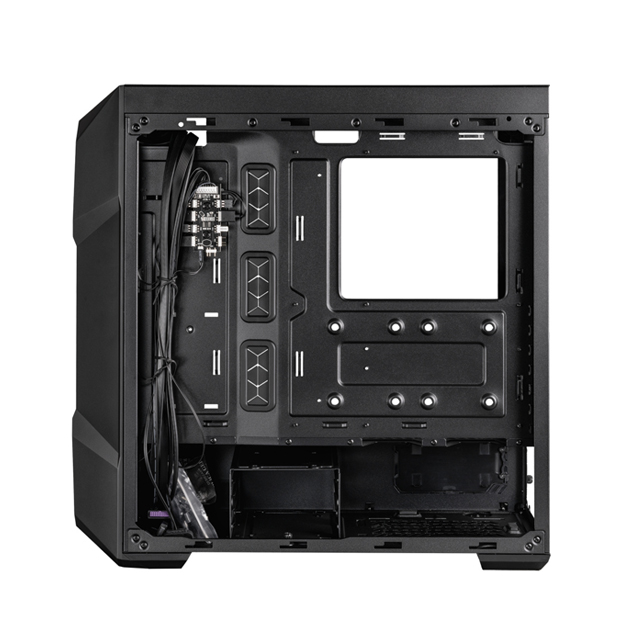 Gabinete Cooler Master MasterBox TD500 Mesh V2 con Ventana Midi-Tower, ATX/EATX/Micro-ATX/Mini-ITX/SSI CEB, USB 3.0, sin Fuente, 3 Ventiladores ARGB Instalados, Negro