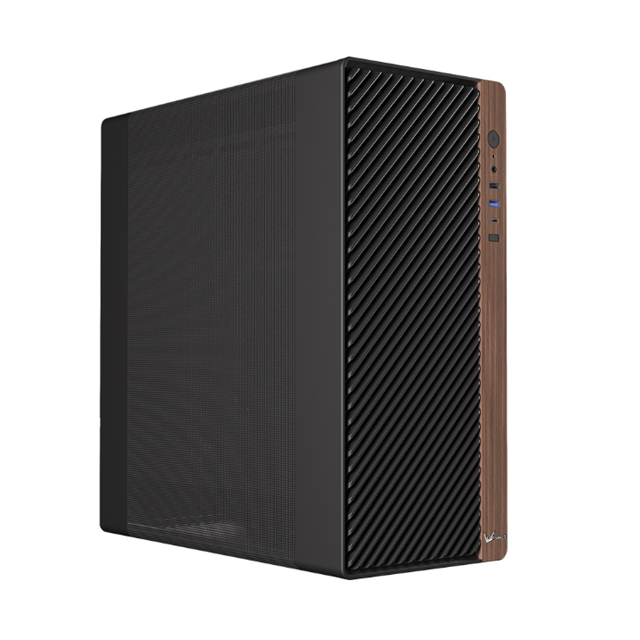 Gabinete Formula V Line TimberLine T2, Mid-Tower, Mini-ITX/Micro-ATX/ATX, sin Fuente, 3 Ventiladores RGB Instalados, Negro