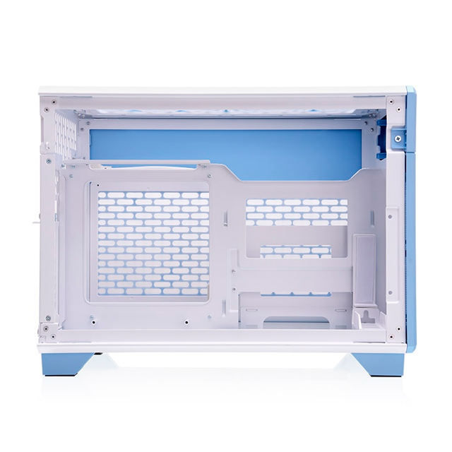 Gabinete ThermalTake TR100 Hydrangea Blue, Mini-Tower, Mini-ITX, USB 3.0, sin Fuente, Sin Ventiladores Instalados, Azul