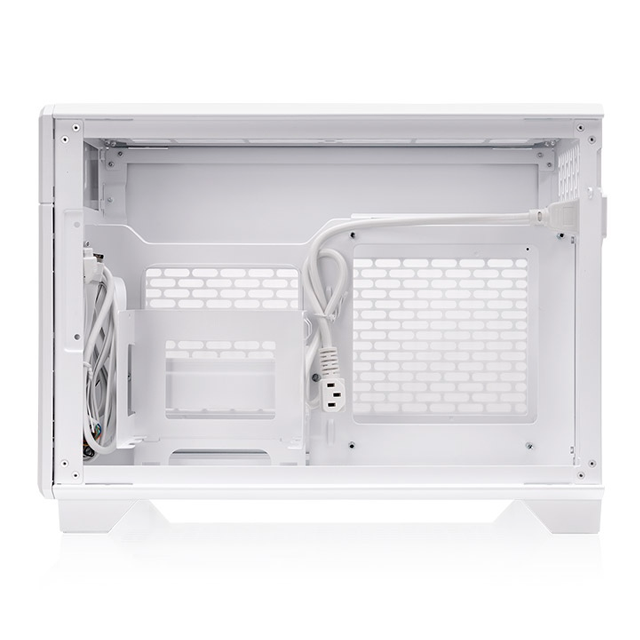 Gabinete ThermalTake TR100 Snow, Mini-Tower, Mini-ITX, USB 3.0, sin Fuente, Sin Ventiladores Instalados, Blanco 