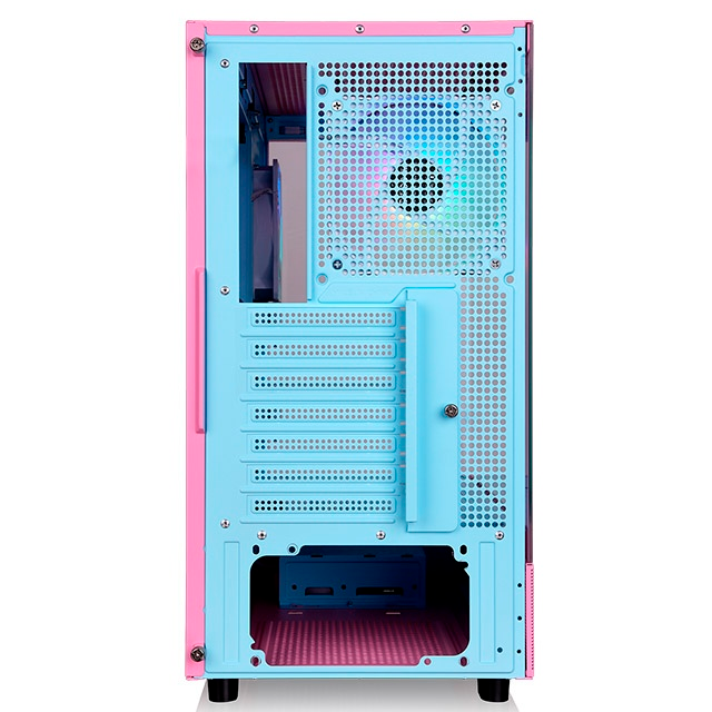 Gabinete Thermaltake View 270 Plus TG ARGB Bubble Pink, Midi-Tower, ATX/EATX/Micro-ATX/Mini-ITX, USB 3.0, sin Fuente, 3 Ventiladores Instalados, Rosa