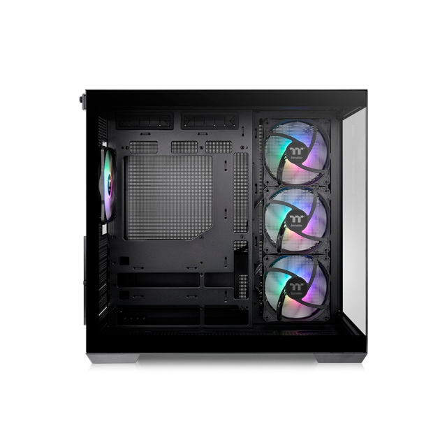 Gabinete Thermaltake View 380 TG ARGB, Midi-Tower, ATX/Micro-ATX/Mini-ITX, USB 3.0, sin Fuente, 4 Ventiladores Instalados, Negro