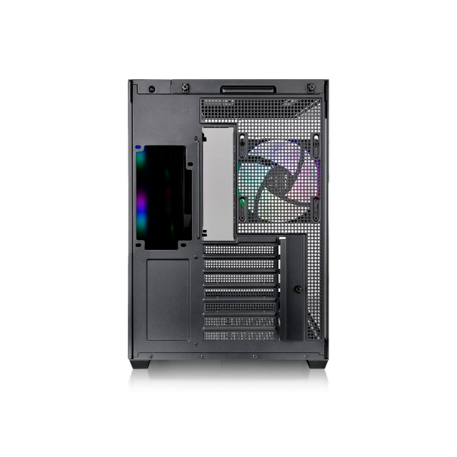 Gabinete Thermaltake View 380 TG ARGB, Midi-Tower, ATX/Micro-ATX/Mini-ITX, USB 3.0, sin Fuente, 4 Ventiladores Instalados, Negro