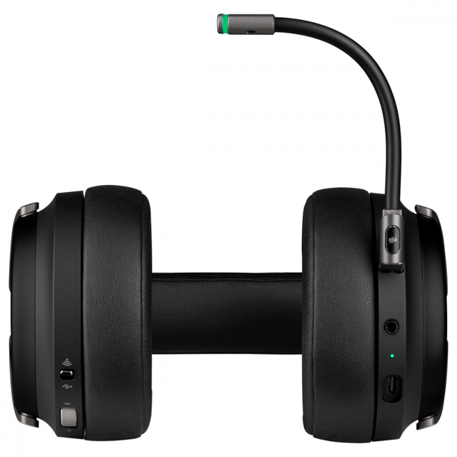 Corsair Audífonos Gamer VIRTUOSO RGB WIRELESS 7.1, Inalámbrico, USB + 3.5mm, Negro