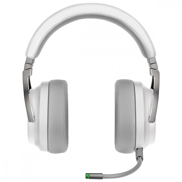 Corsair Audífonos Gamer VIRTUOSO RGB WIRELESS 7.1, Inalámbrico, USB + 3.5mm, Blanco