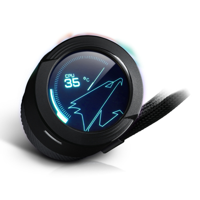 AORUS WATERFORCE X 360 Enfriamiento Líquido para CPU, 3x 120mm, 800 - 2300RPM