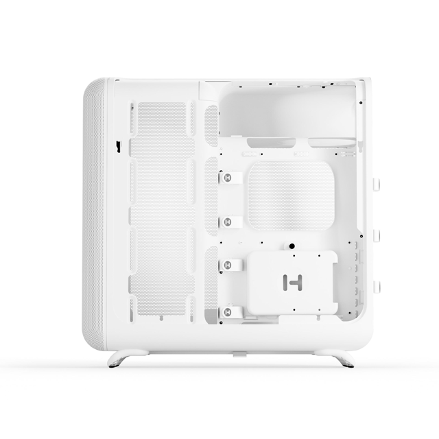 Gabinete Hyte X50 Air, Midi-Tower, ATX/EATX/Micro-ATX/Mini-ITX, USB 3.0, sin Fuente, sin Ventiladores Instalados, Blanco