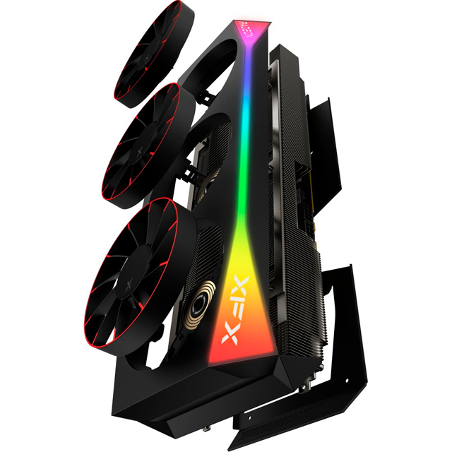 Tarjeta de Video XFX AMD Mercury AMD Radeon RX 9070XT OC Magnetic Air Edition, 16GB 256-bit GDDR6, PCI Express 5.0