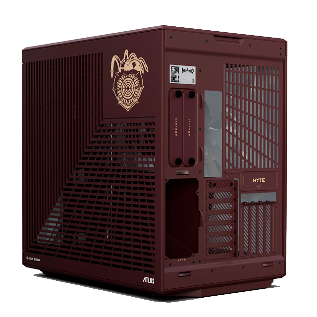 Gabinete Hyte Y70 Metaphor: ReFantazio, Midi-Tower, ATX/EATX/Micro-ATX/Mini-ITX, USB 3.0, sin Fuente, sin Ventiladores Instalados, Cafe