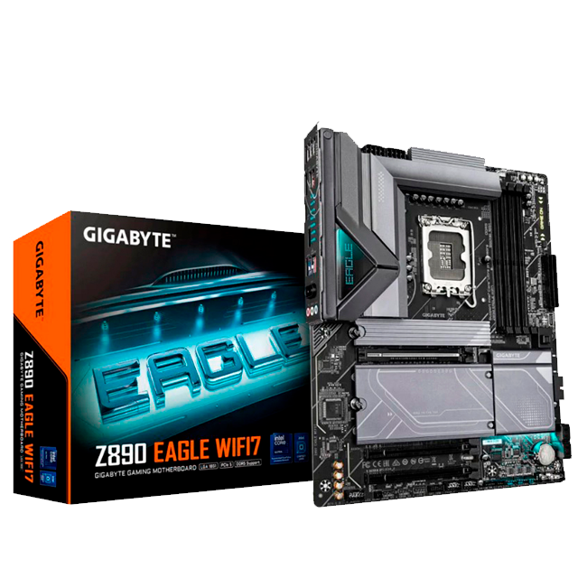Tarjeta Madre Gigabyte Z890 EAGLE, ATX, LGA 1851, Intel Z890, 256GB DDR5, DP para Intel