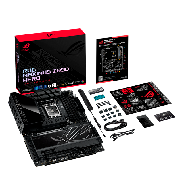 Tarjeta Madre ASUS ROG MAXIMUS Z890 HERO, ATX, LGA 1851, Intel Z890, 192GB DDR5, HDMI/DP para Intel