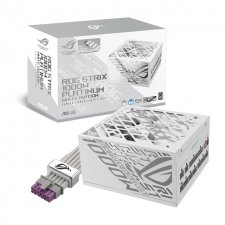 ASUS ROG Strix 1000W Platinum White Edition (80 Plus y Cybenetics Platinum, ATX 3.1, PCIe 5.1