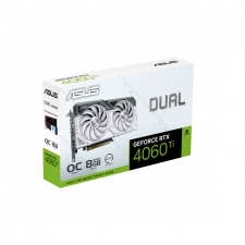 Tarjeta de Video ASUS NVIDIA Dual GeForce RTX 4060 Ti White OC, 8GB 128-bit GDDR6, PCI Express 4.0