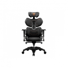 Cougar Silla Gamer Terminator, hasta 135Kg, Negro/Naranja