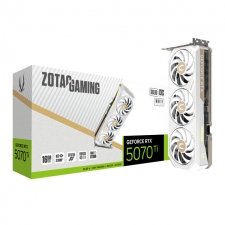 Tarjeta de Video Zotac NVIDIA GeForce RTX 5070 Ti Solid Core OC White Edition, 16GB 256-bit GDDR7, PCI Express x16 5.0
