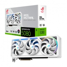 Tarjeta de Video ASUS NVIDIA ROG Astral GeForce RTX 5080 16GB OC White Edition, 16GB 256-bit GDDR7, PCI Express 5.0