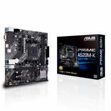 Tarjeta Madre ASUS micro ATX PRIME A520M-K, S-AM4, AMD A520, HDMI, 64GB DDR4 para AMD