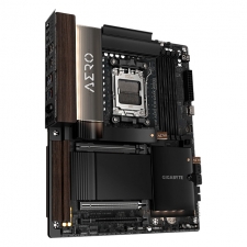 Tarjeta Madre GIGABYTE X870E AERO X3D DARK WOOD, ATX, Socket AM5, AMD X870E, 256GB DDR5, HDMI para AMD