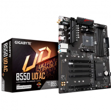 Tarjeta Madre Gigabyte B550 UD AC, ATX, Socket AM4, AMD B550, 128GB DDR4, HDMI para AMD
