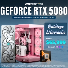 PCRA065 - EQUIPO AMD Ryzen 7 9800X3D + 32GB (2x16GB) + GeForce RTX 5080
