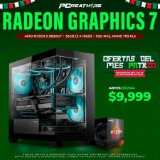 BKS024 - Equipo AMD Ryzen 5 5600GT + 32GB (2 x 16GB) + Gráficos Radeon 7
