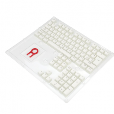 Keycaps Gamer A130 SCARAB White - Español Latinoamérica