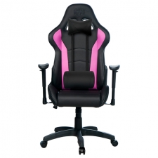 Cooler Master Silla Gamer Caliber R1, hasta 150Kg, Negro/Púrpura