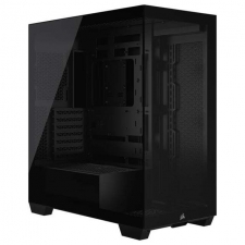 Gabinete Corsair 3500X ARGB, Midi-Tower, Mini-ITX/Micro-ATX/ATX/E-ATX, USB 3.2, sin Fuente, 3 Ventiladores RGB Instalados, Negro
